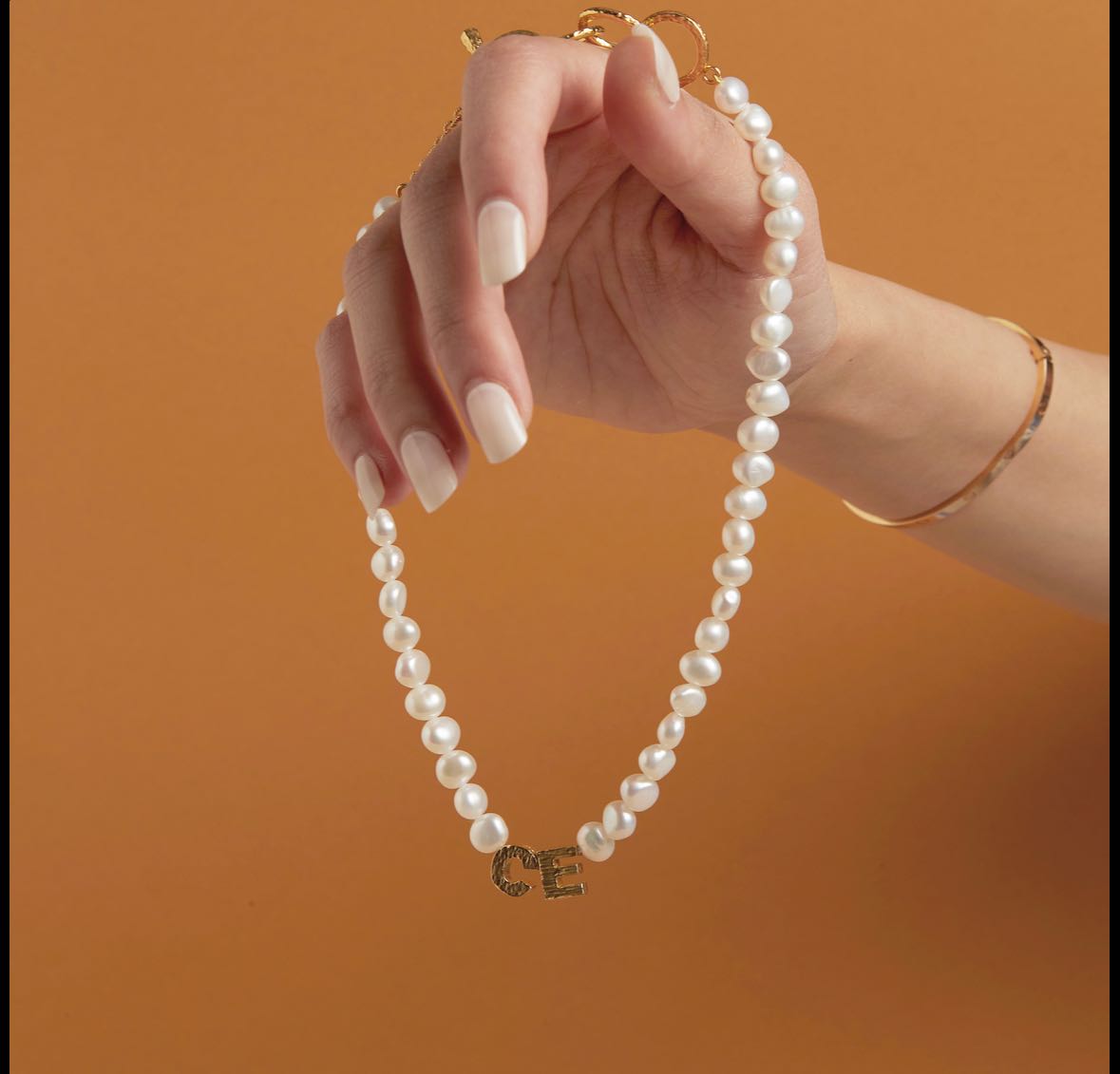 Initial necklace (2letters)
