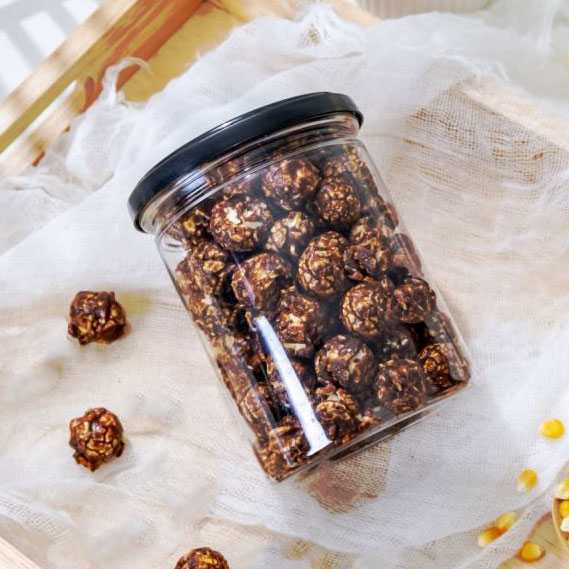 POPCORN รสช็อคโกแลตล้วน NO NUTS (ไม่ใส่ถั่ว) บรรจุ 500ml.