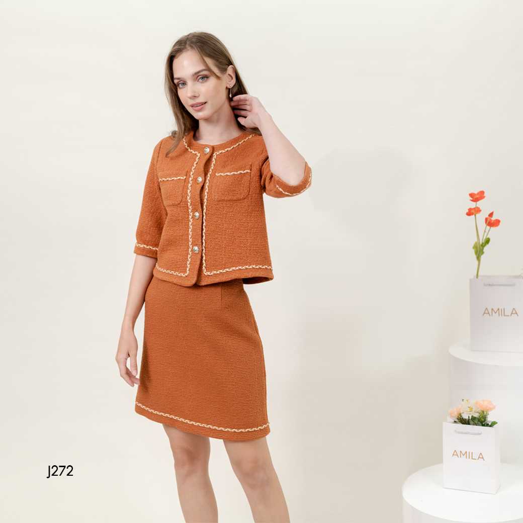 J272-วูลทวิต-ส้ม (เสื้อ)