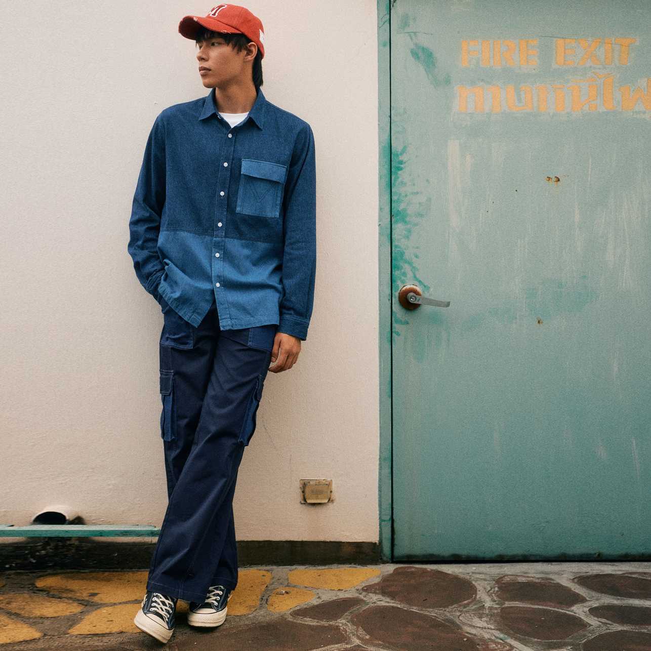 [MOO 11/23] Patchwork Cargo Pants
