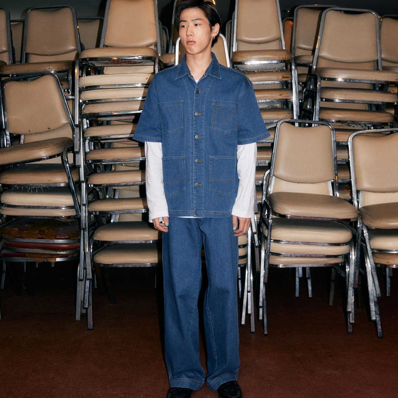 [MOO 11/23] Soft Denim Pants