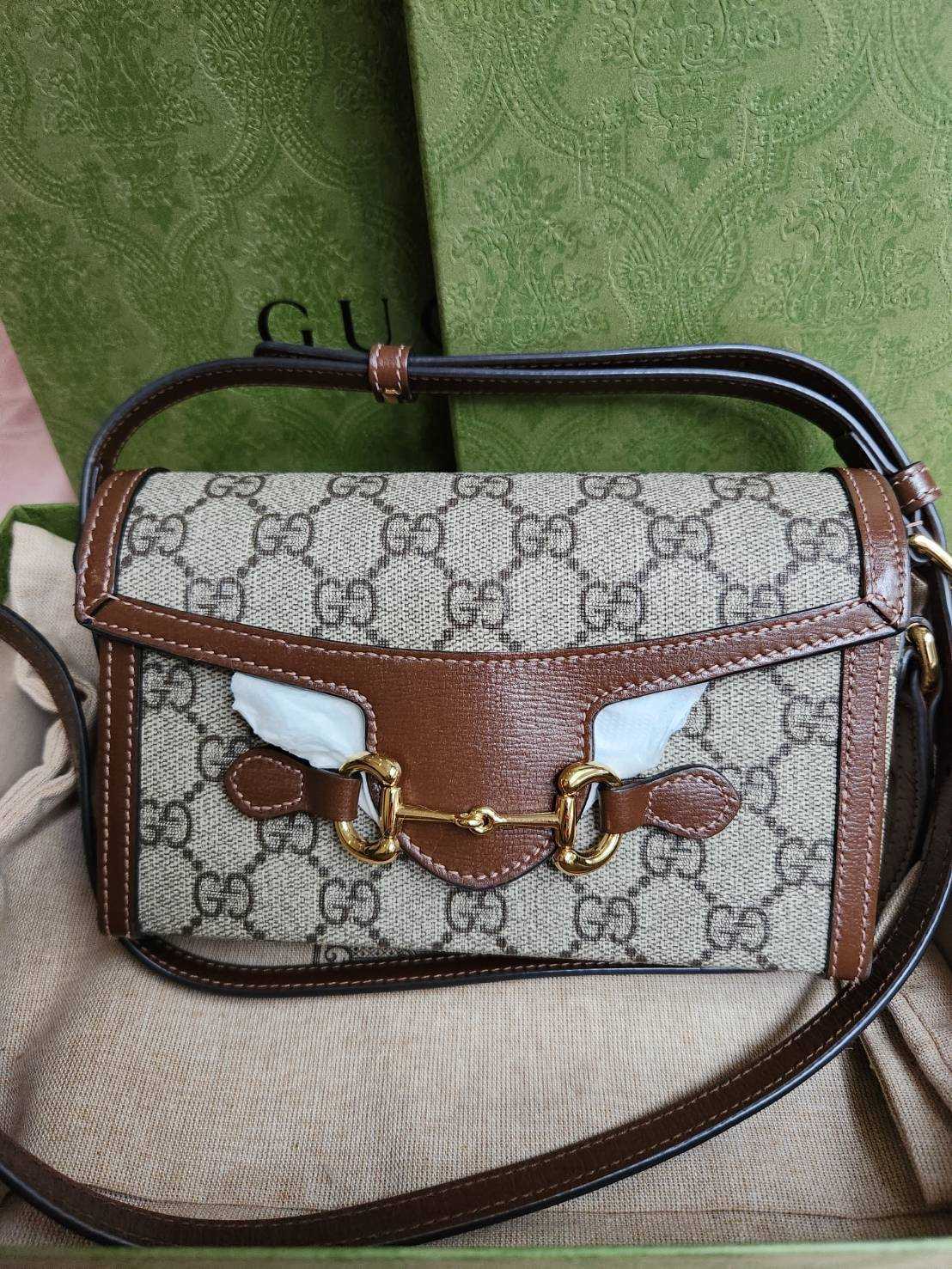 New Gucci​ horsebit  phone bag ปี 23 
