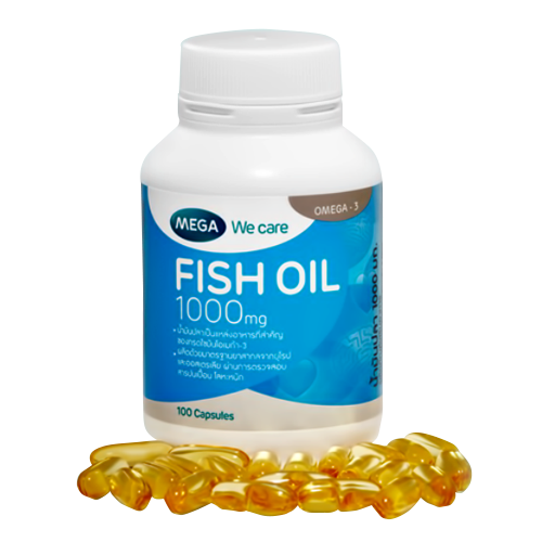 Mega We Care Fish Oil 1000 mg 100 Capsules