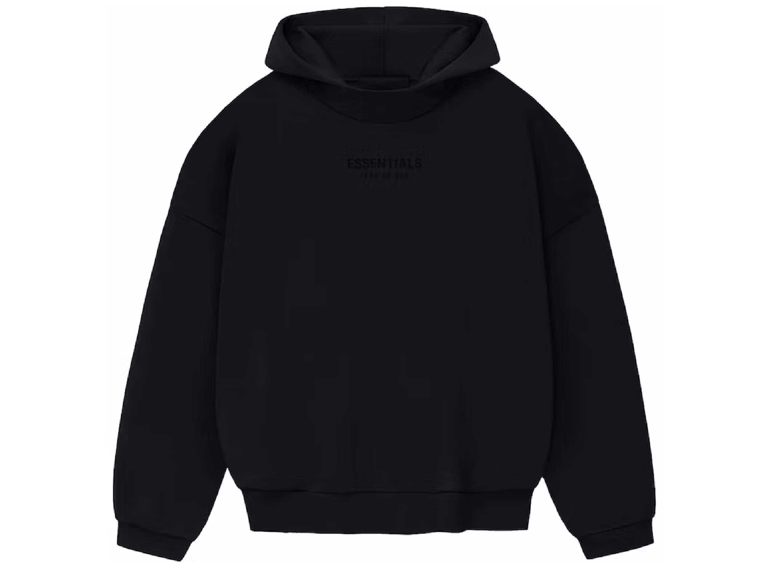 FOG – ESSENTIALS Hoodie (JET BLACK) FW23
