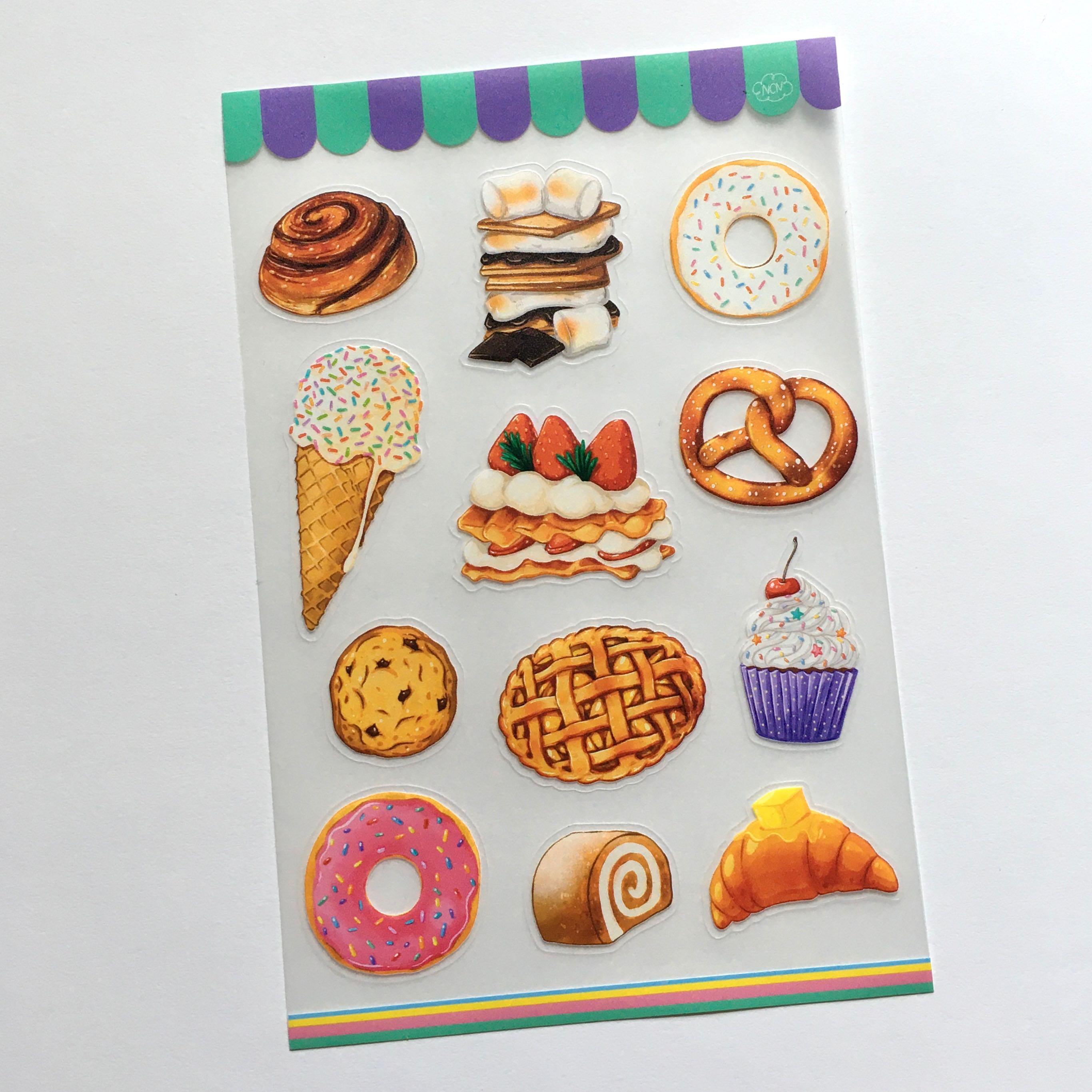 Love dessert sticker