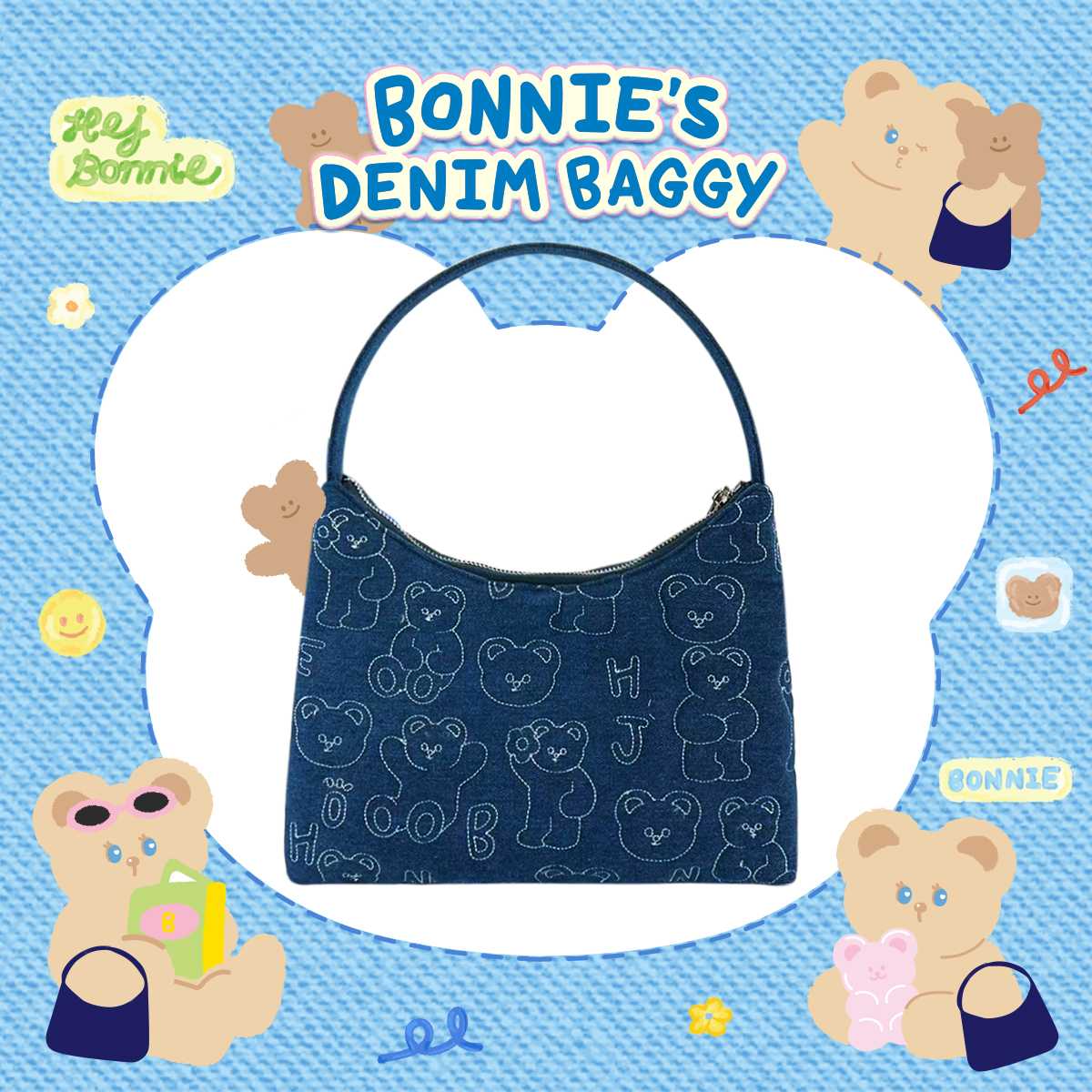 Bonnie's Denim Baggy l Hej Bonnie Official