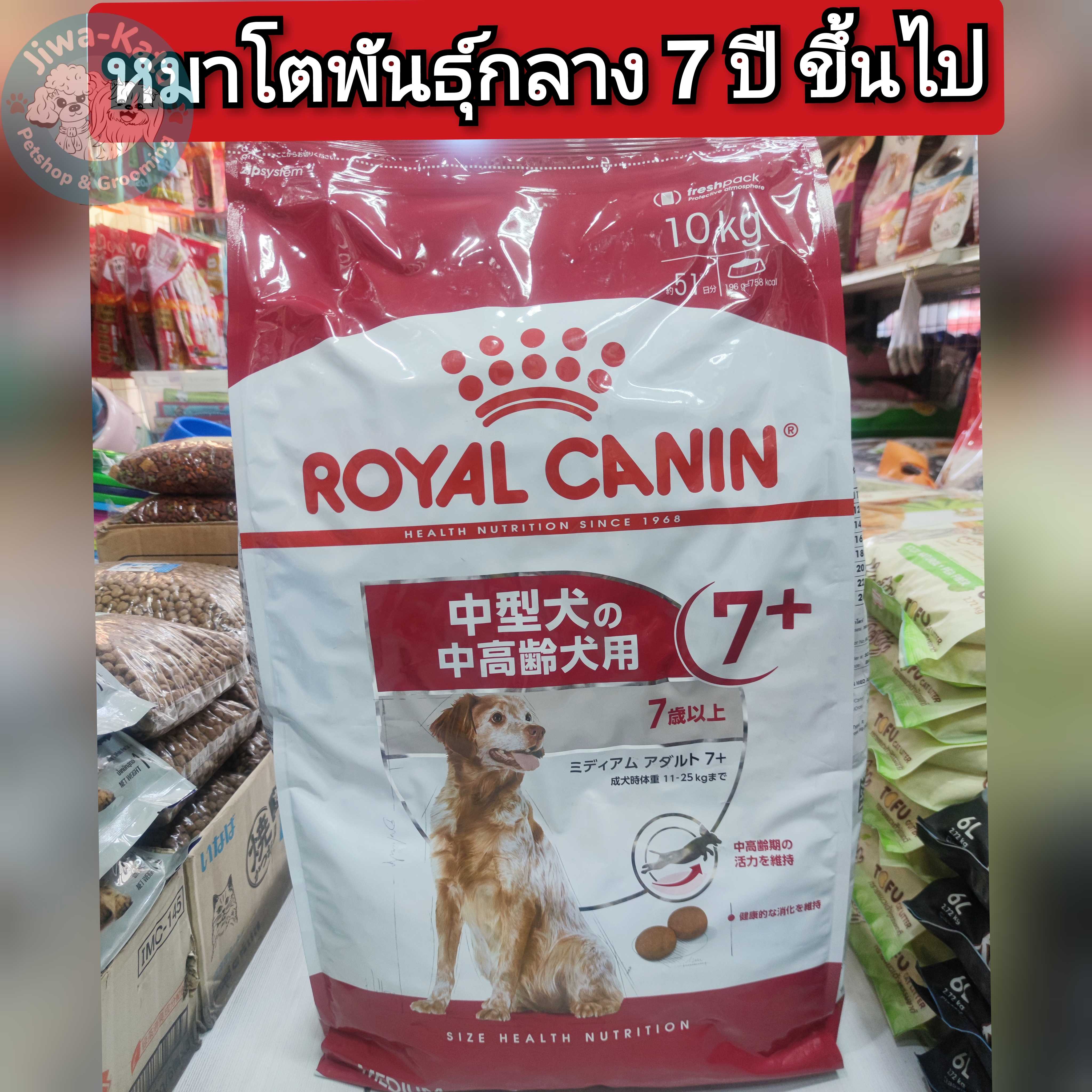 Royal Canin Medium Adult 7+ ขนาด 10 กก.