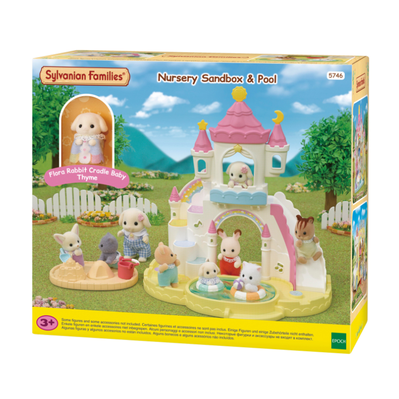 Sylvanian Families Nursery Sandbox & Pool / ซิลวาเนียน แฟมิลี่ ชุดบ่อทรายและสระน้ำเนอร์สเซอรี่