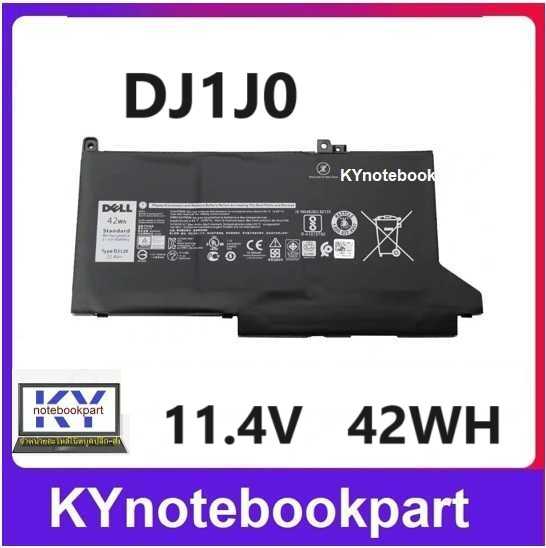 BATTERY ORIGINAL DELL แบตเตอรี่ ของแท้ DELL Latitude 12 นิ้ว E7280 E7480 E7490 12 7280 14 7480 DJ1J0