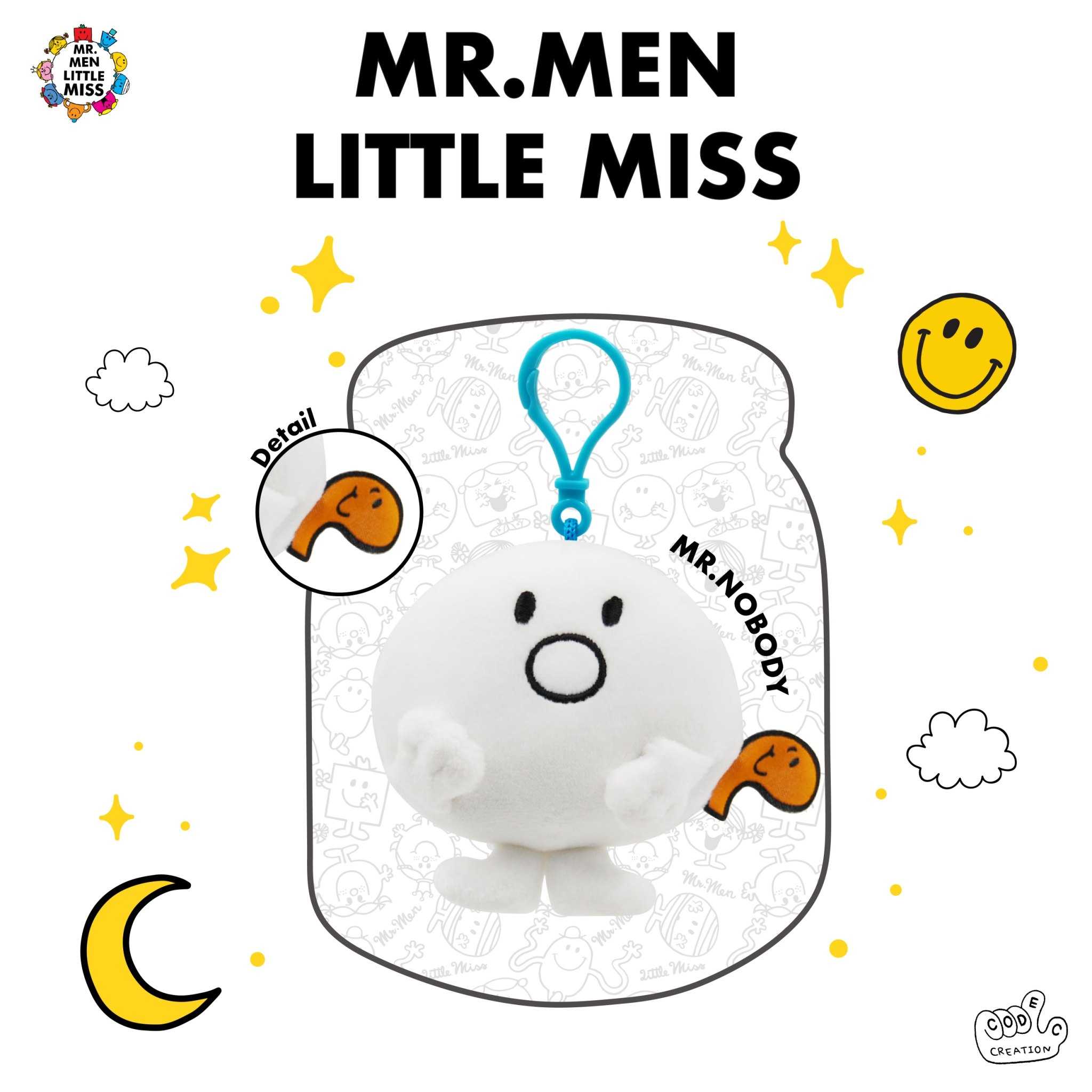 พวงกุญแจ Mr.Nobody (Mr.men and Little miss)