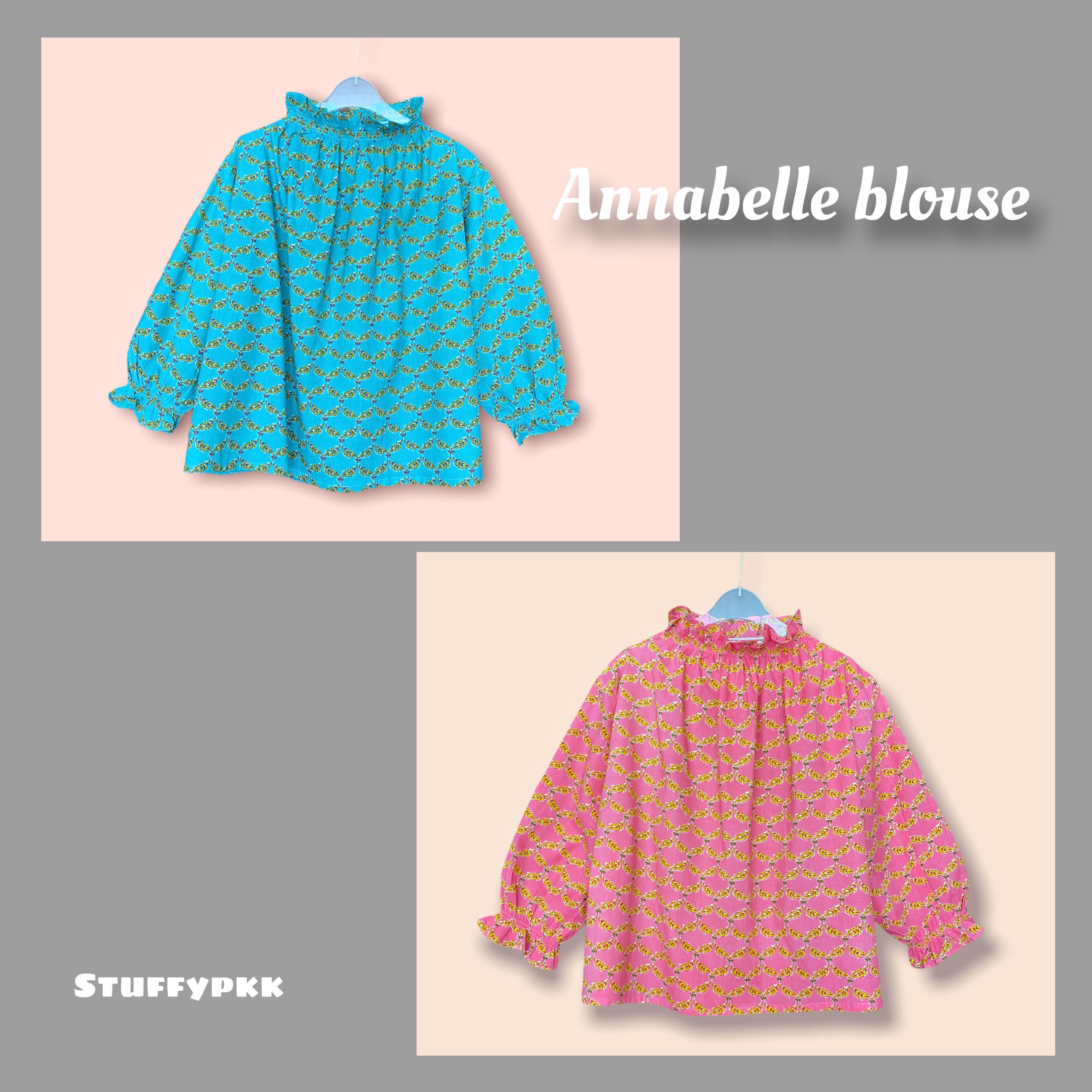 𝐀𝐧𝐧𝐚𝐛𝐞𝐥𝐥𝐞 𝐛𝐥𝐨𝐮𝐬𝐞 สีชมพู ,สีเขียว