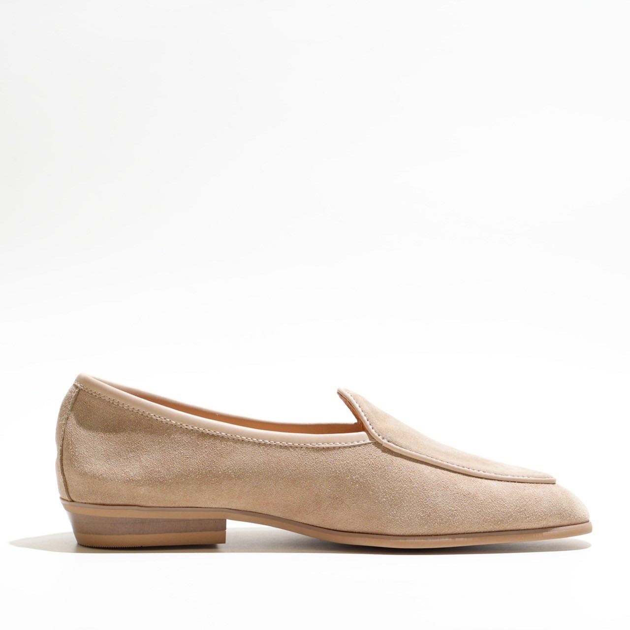 Belgian - Beige suede / Beige sole
