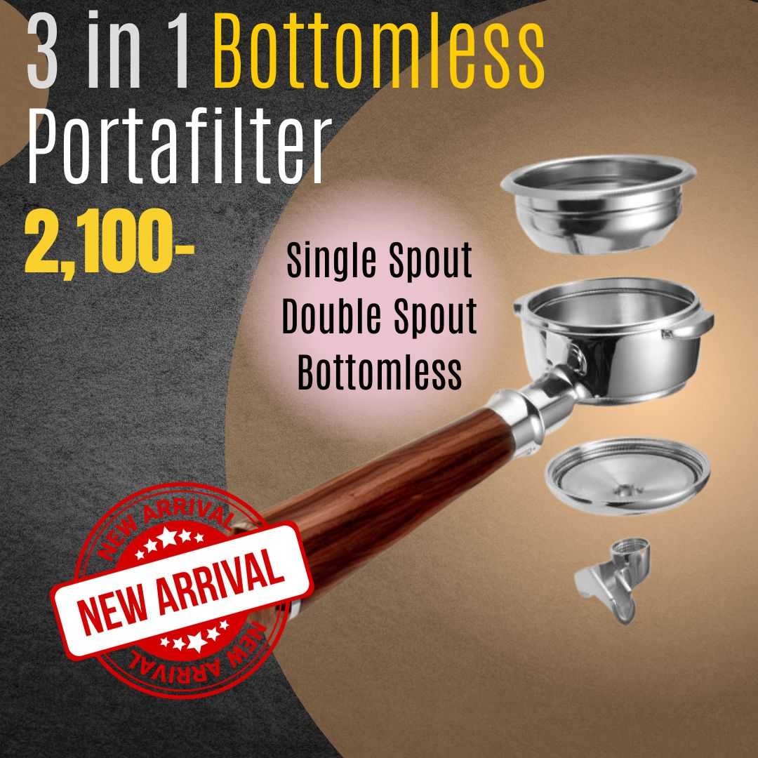 ด้ามชง Bottomless แบบ 3 in 1 # Portafilter