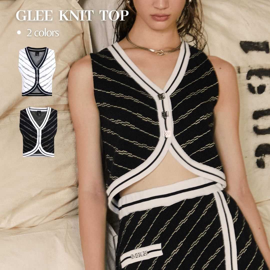 Merge Official - Glee Knit Top 2 Colors (พร้อมส่ง)