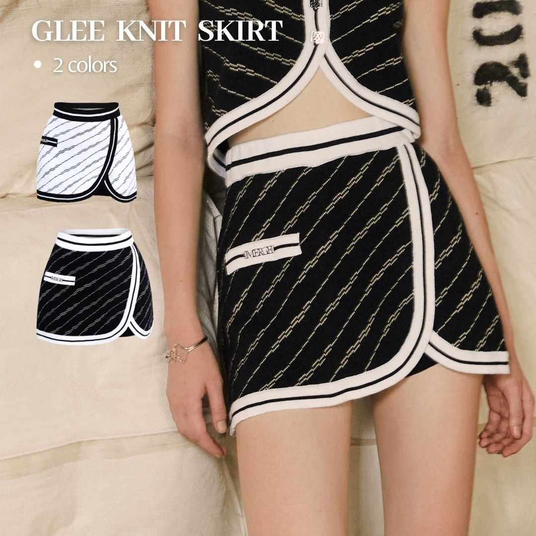 Merge Official - Glee Knit Skirt 2 Colors (พร้อมส่ง)