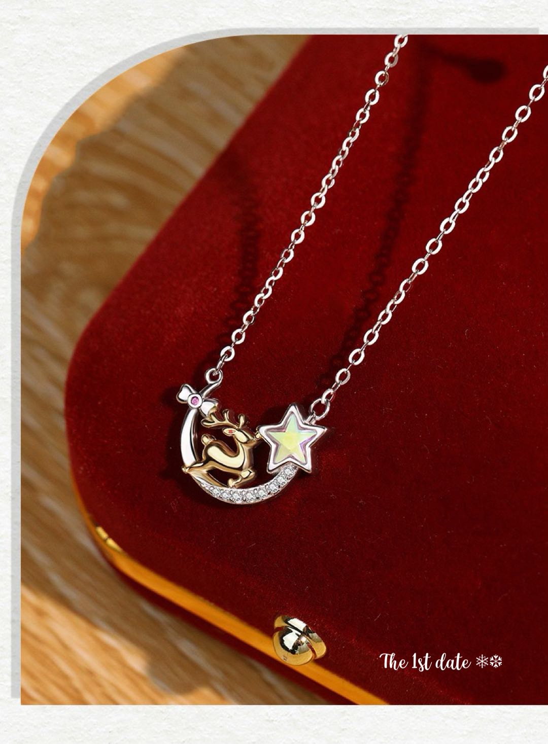 สร้อยคอรุ่นmagic reindeer-s925 ส่งฟรี