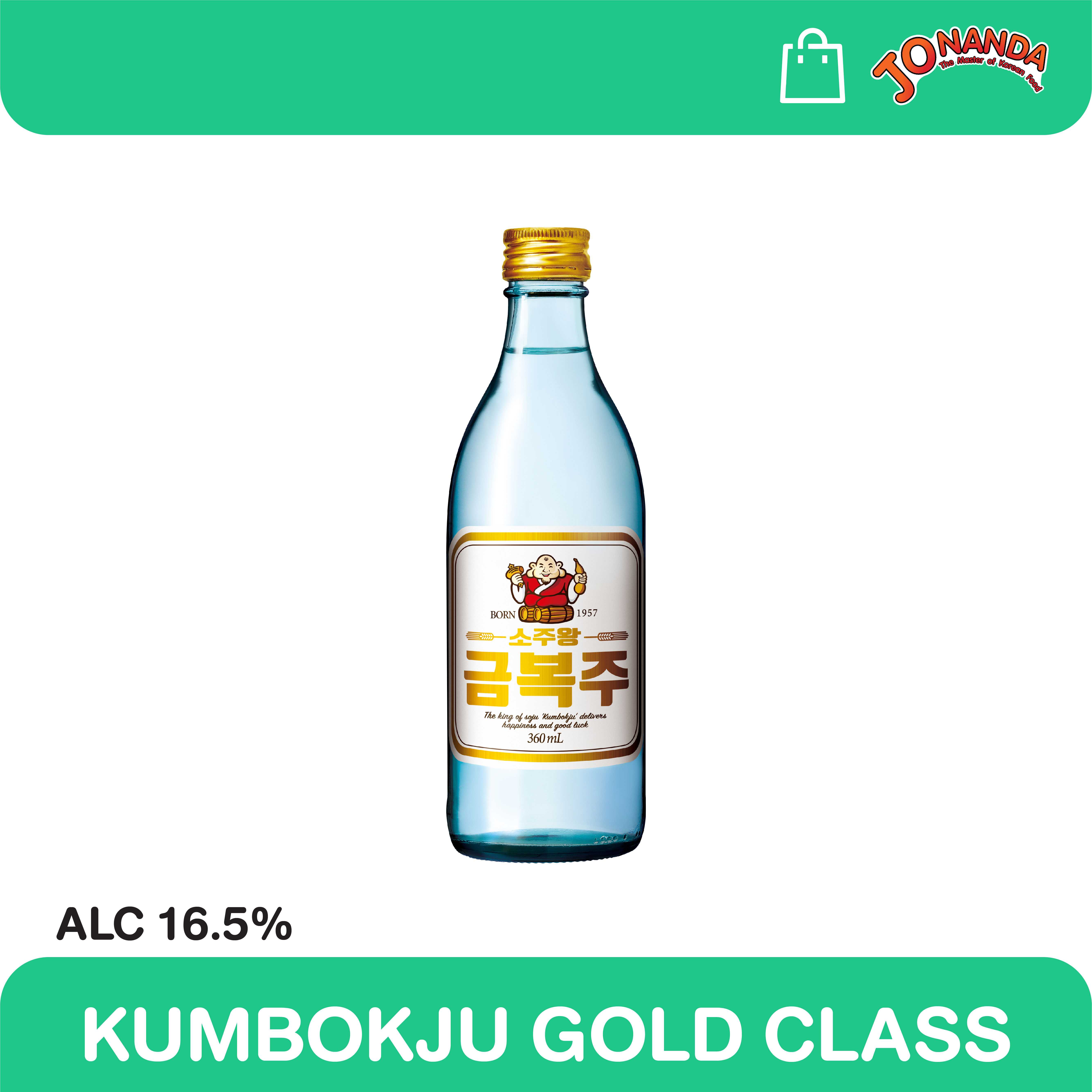 KUMBOKJU GOLD CLASS เครื่องดื่ม มีแอล 16.5 % ปริมาณ  360ml