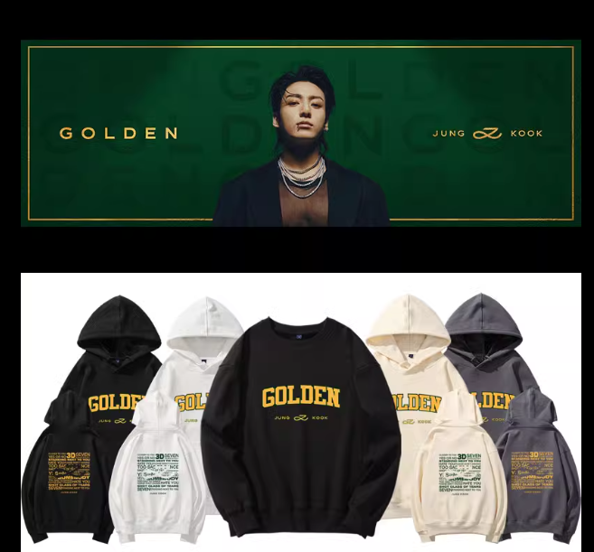 Pre-Order | เสื้อกันหนาว JUNGKOOK : GOLDEN