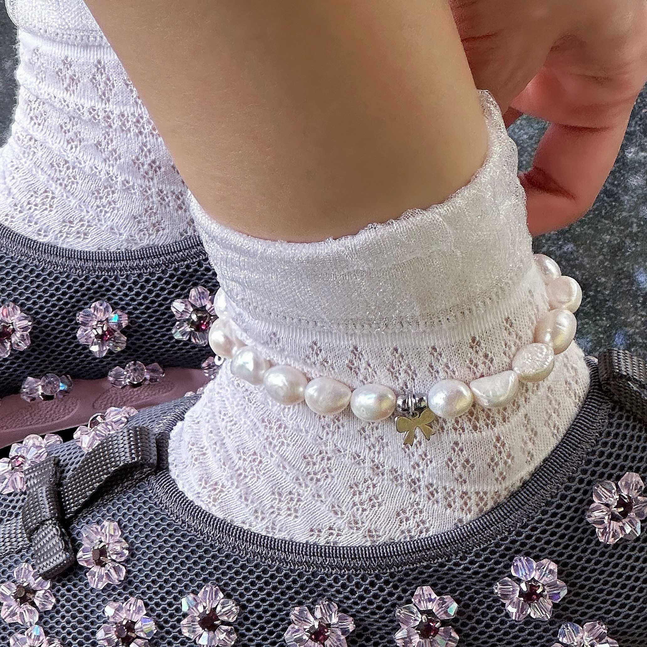 BAROQUE PEARL ANKLET (สร้อยข้อเท้า)