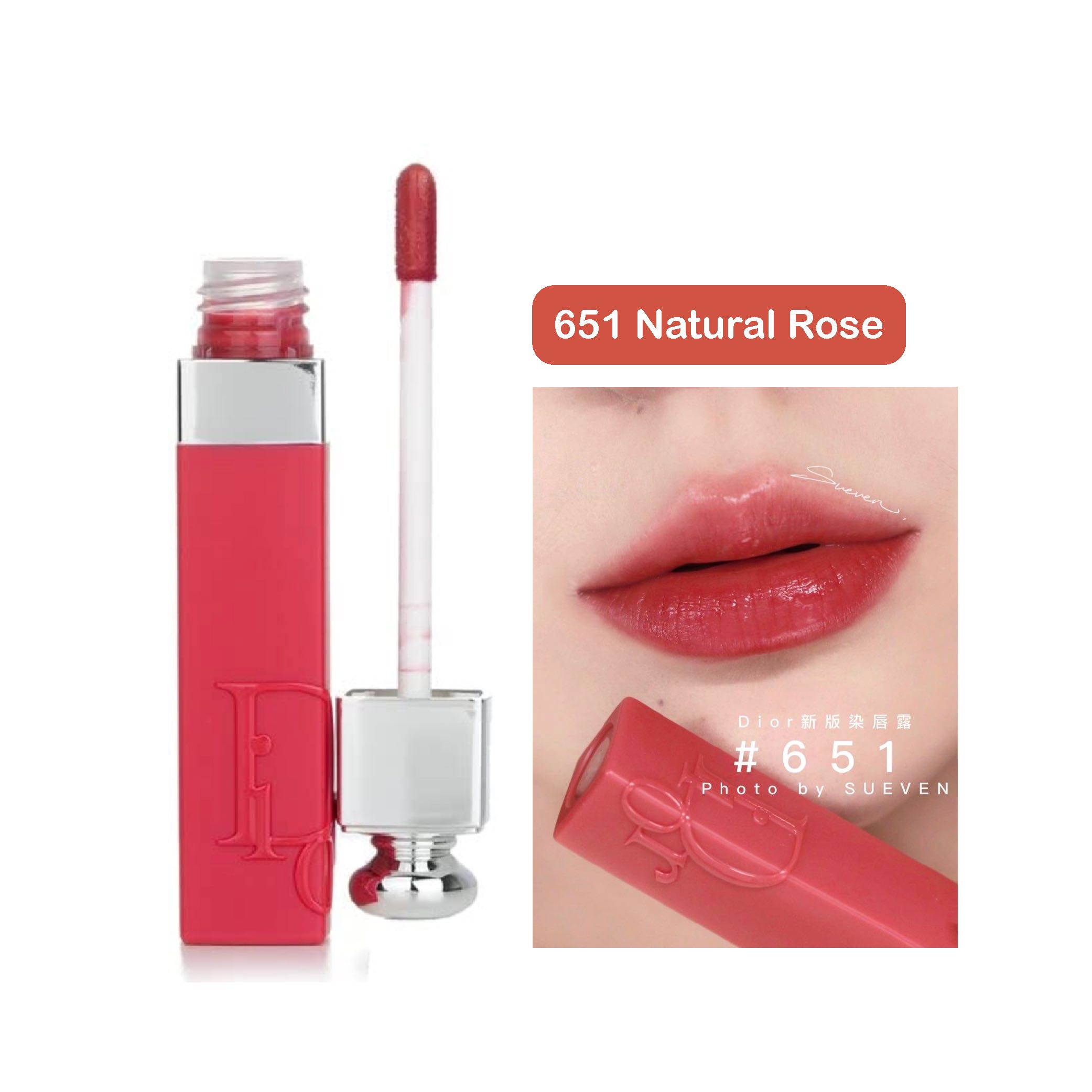 Dior Lip Tint Hydrating No-transfer (เบอร์ 651) Natural Rose