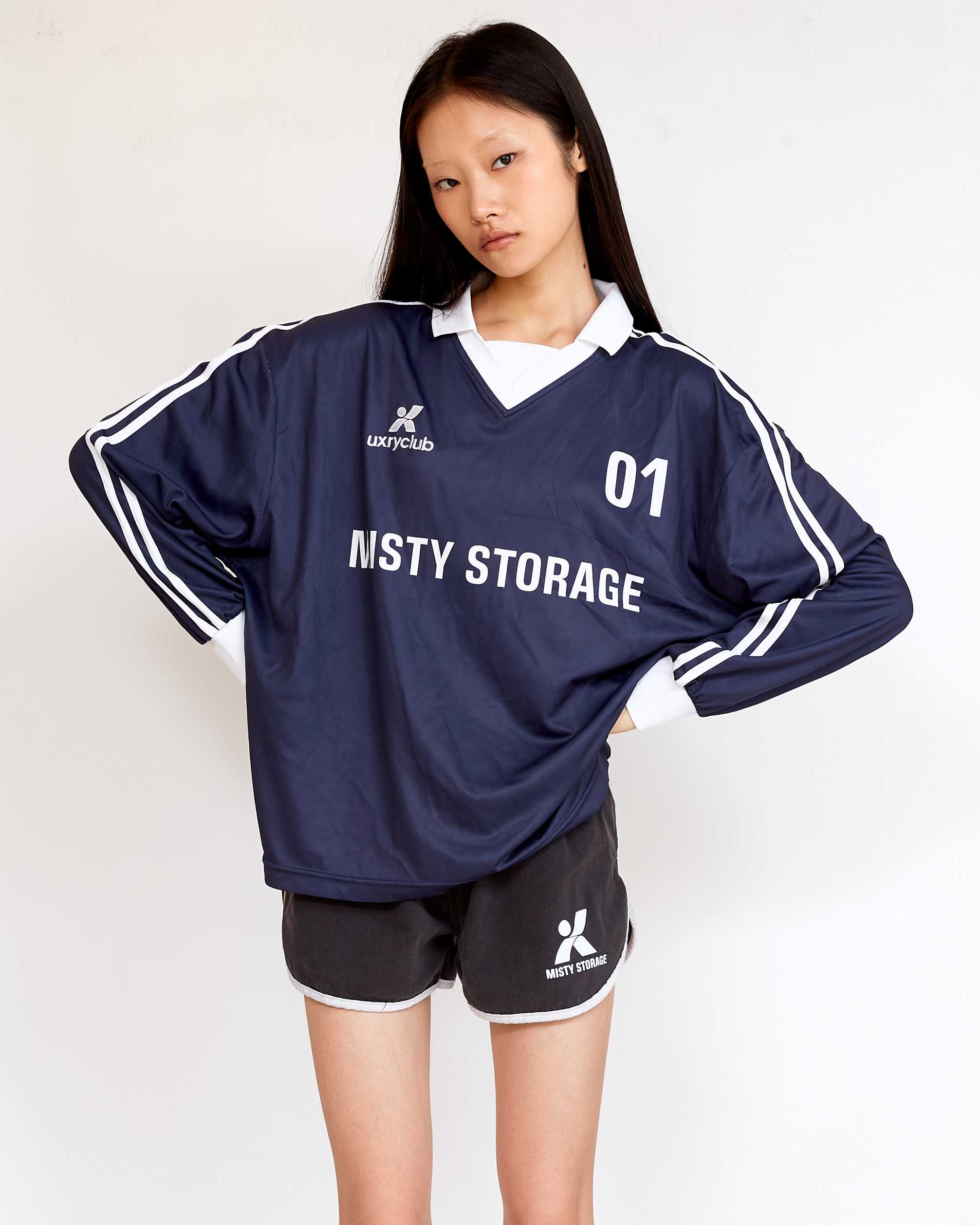 POLO JERSEY OVERSIZE NAVY