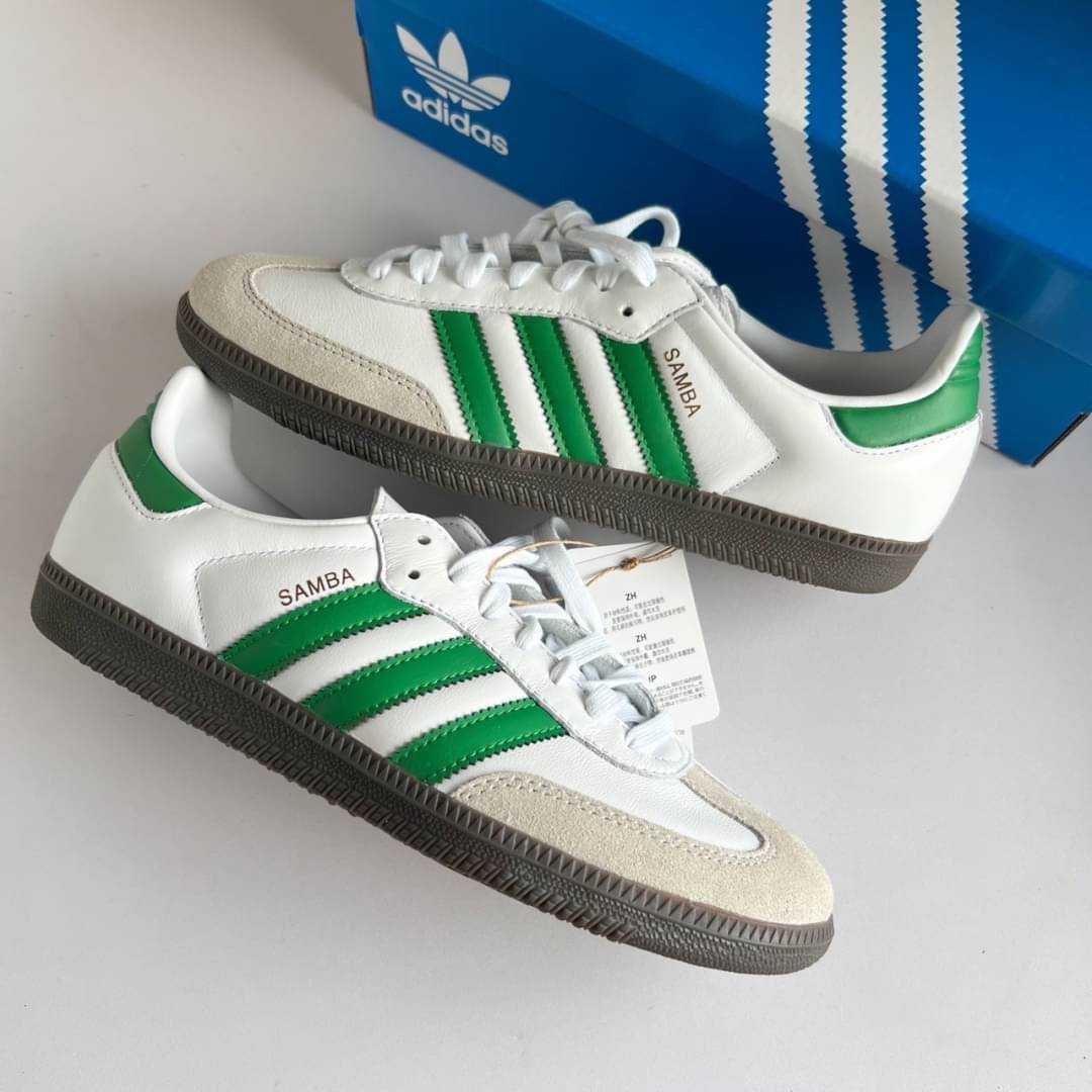 Adidas Samba White Green   📌(ทักเชทก่อนสั่งซื้อ)