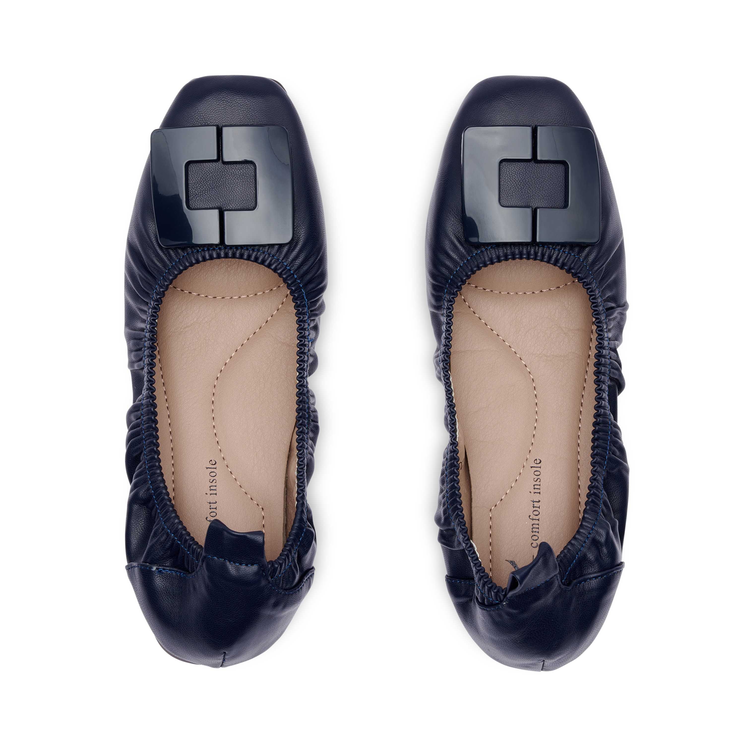 รองเท้าแฟลตประดับอะไหล่หรู - Kate Ballerinas Flats