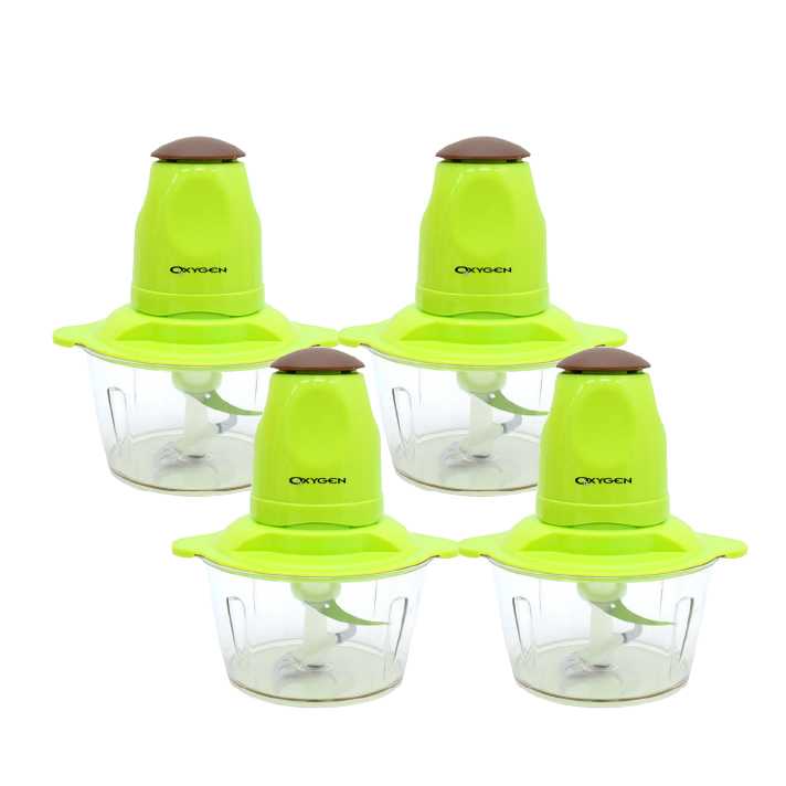Oxygen เครื่องบดสับอเนกประสงค์ 4 ใบมีด จำนวน 4 เครื่อง (318344)