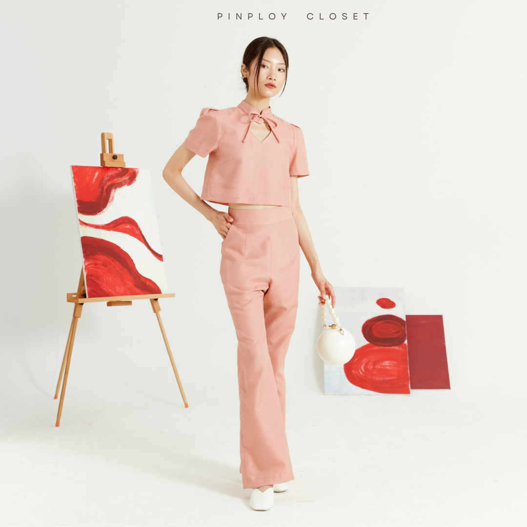 PING AN PINK (Top & Pants) - PINPLOY CLOSET