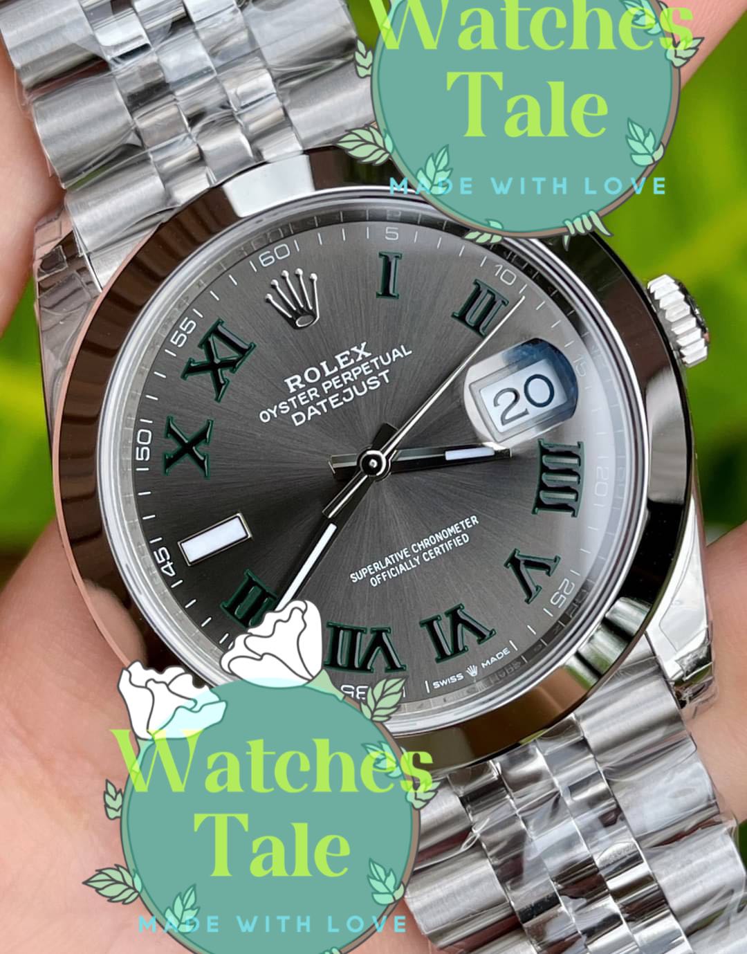 Rolex Datejust Wimbledon 41mm. Jubilee Ref.126300 VSF