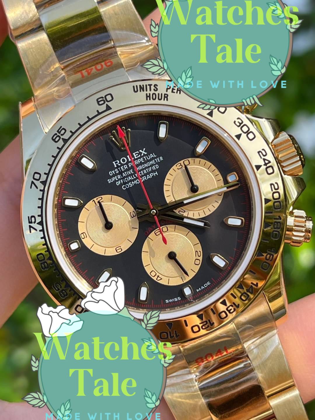 Rolex Daytona ‘Paul Newman’ Yellow Gold Dial 40mm. Ref.116508 EW
