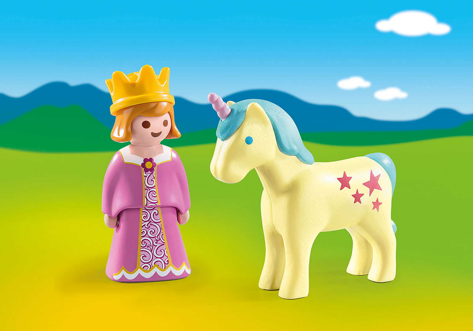 Playmobil 70127 1.2.3 Princess with Unicorn 123 เจ้าหญิงกับยูนิคอร์น
