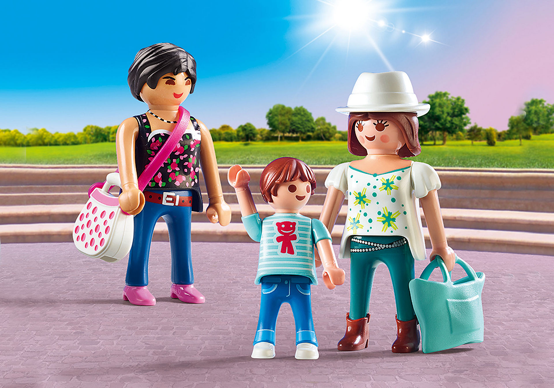 Playmobil 9405 Shopping2 Shoppers ช้อปปิ้ง2 ลูกค้า