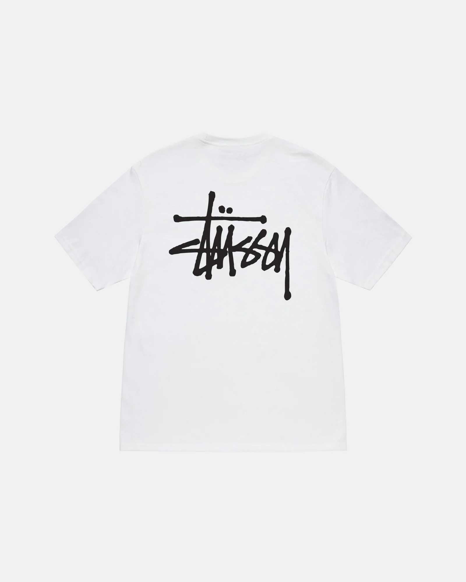 STUSSY BASIC TEE WHITE