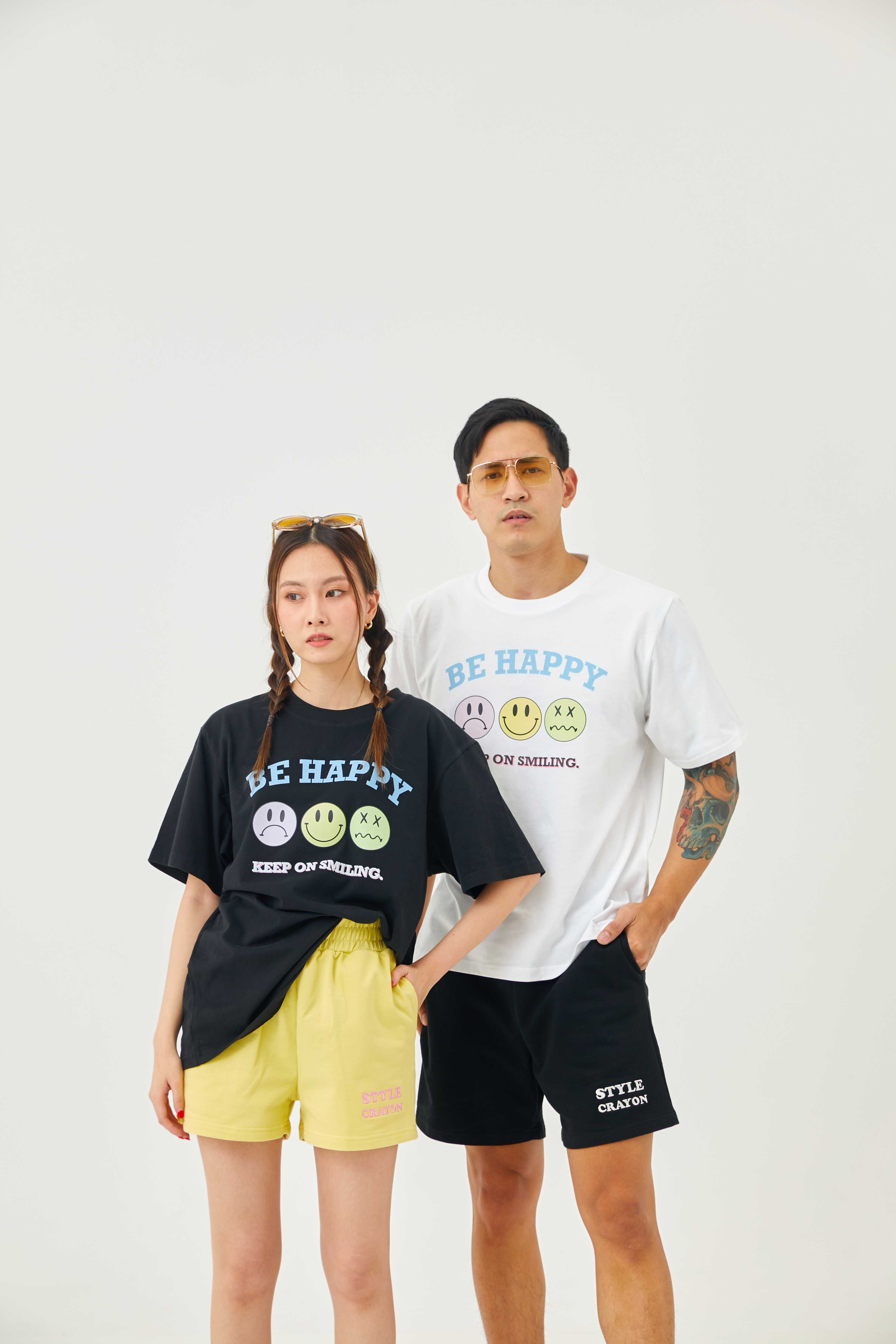 STYLE CRAYON - BE HAPPY TEE
