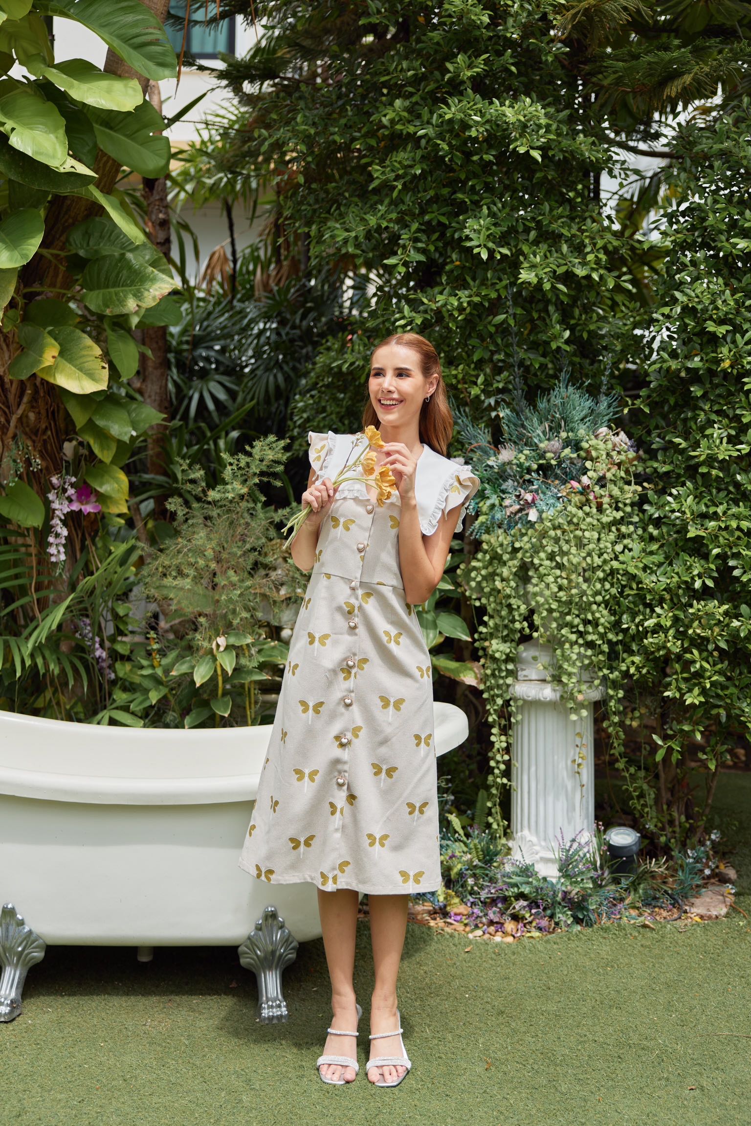 Jolina Linen Dress