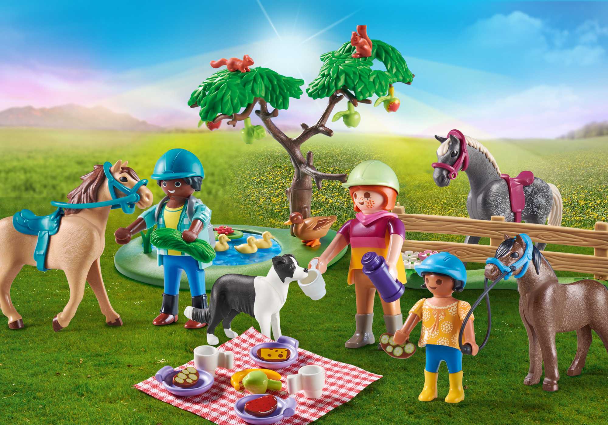 Playmobil 71239 Horse Farm Picnic Adventure with Horses ฟาร์มม้า ปิคนิคผจญภัยกับม้า