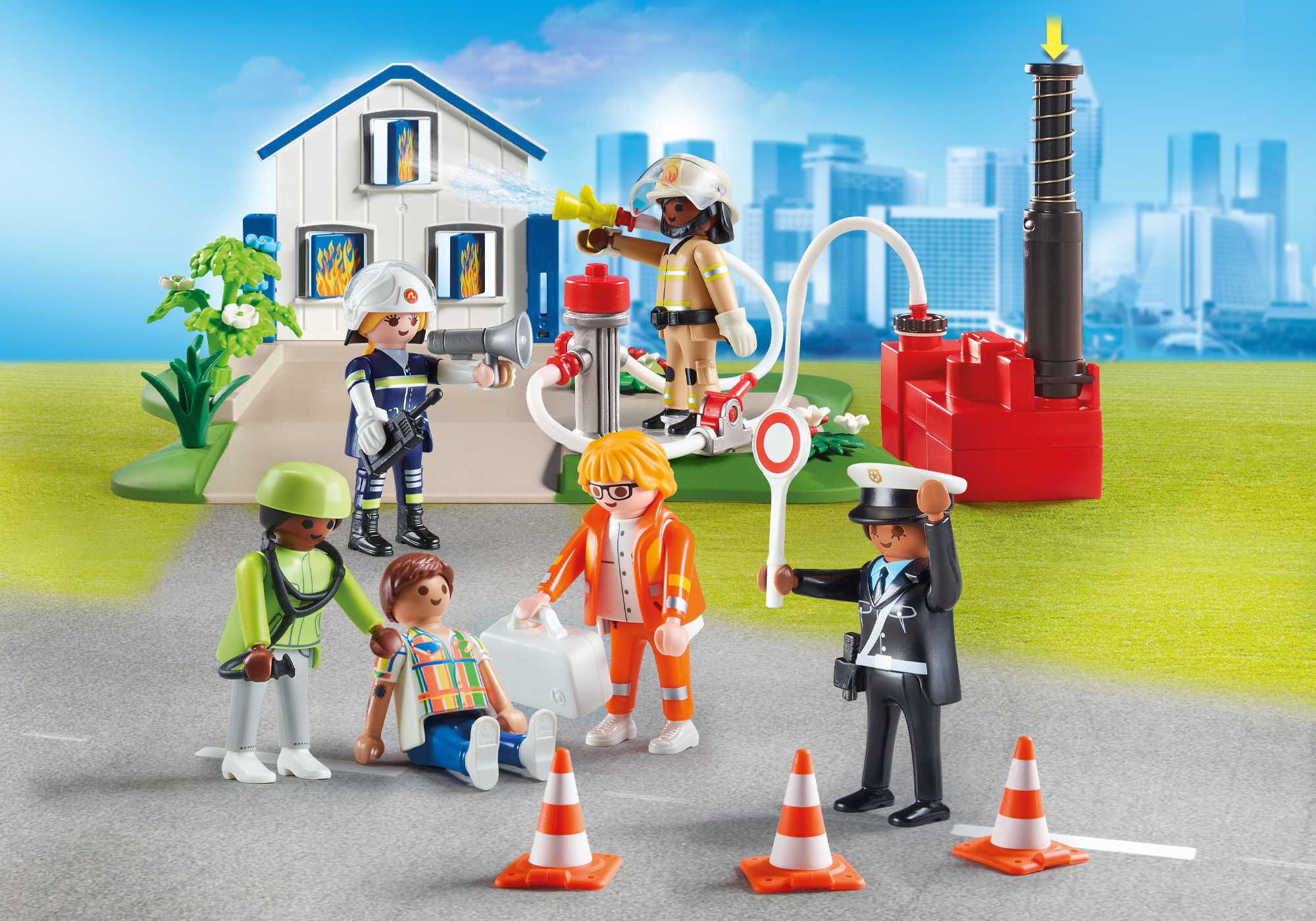 Playmobil 70980 My Figures: Rescue Mission มายฟิกเกอร์: ภารกิจกู้ภัย