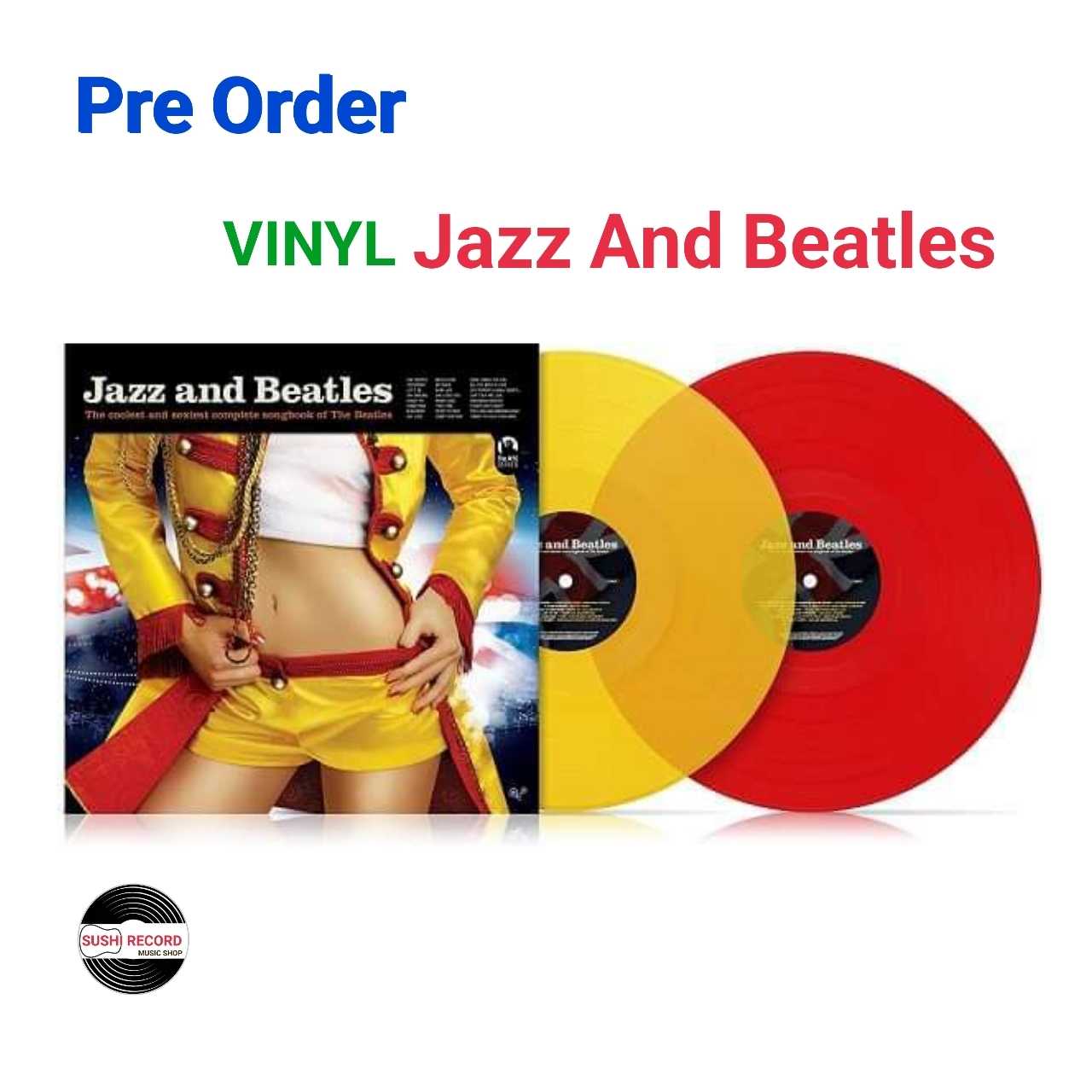  Vinyl Jazz And Beatles (Red & Yellow Vinyl
