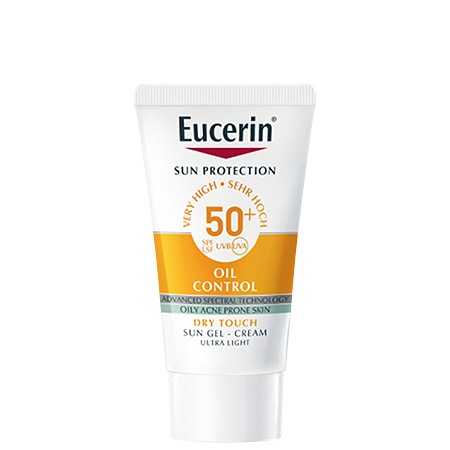 Eucerin Oil Control Dry Touch Sun Gel - Cream Ultra Light SPF50+ PA+++​ 20 ml EXP 3 / 2024