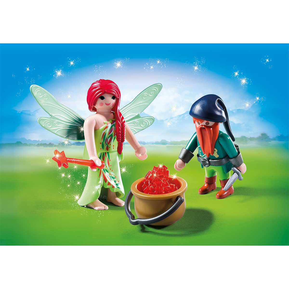 Playmobil 6842 Duo Packs Elf & Dwarf ดูโอ้ เอฟท์ และคนแคระ
