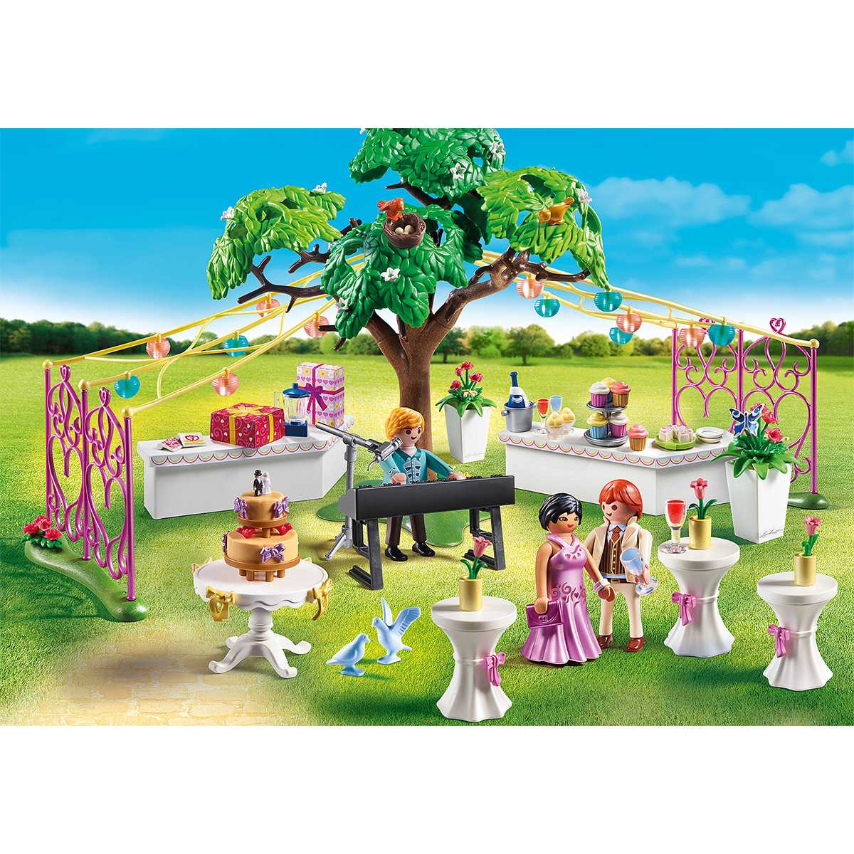 Playmobil 9228 Wedding Reception เวดดิ้ง โซนรับรอง
