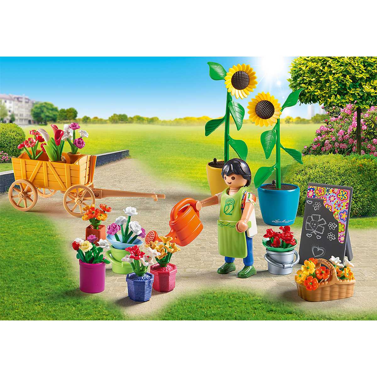 Playmobil 9082 Shopping Florist ช้อปปิ้ง คนขายดอกไม้