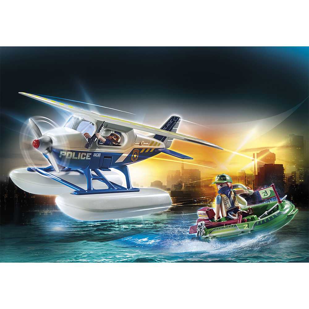 Playmobil 70779 Police Seaplane ตำรวจ เครื่องบินทะเล