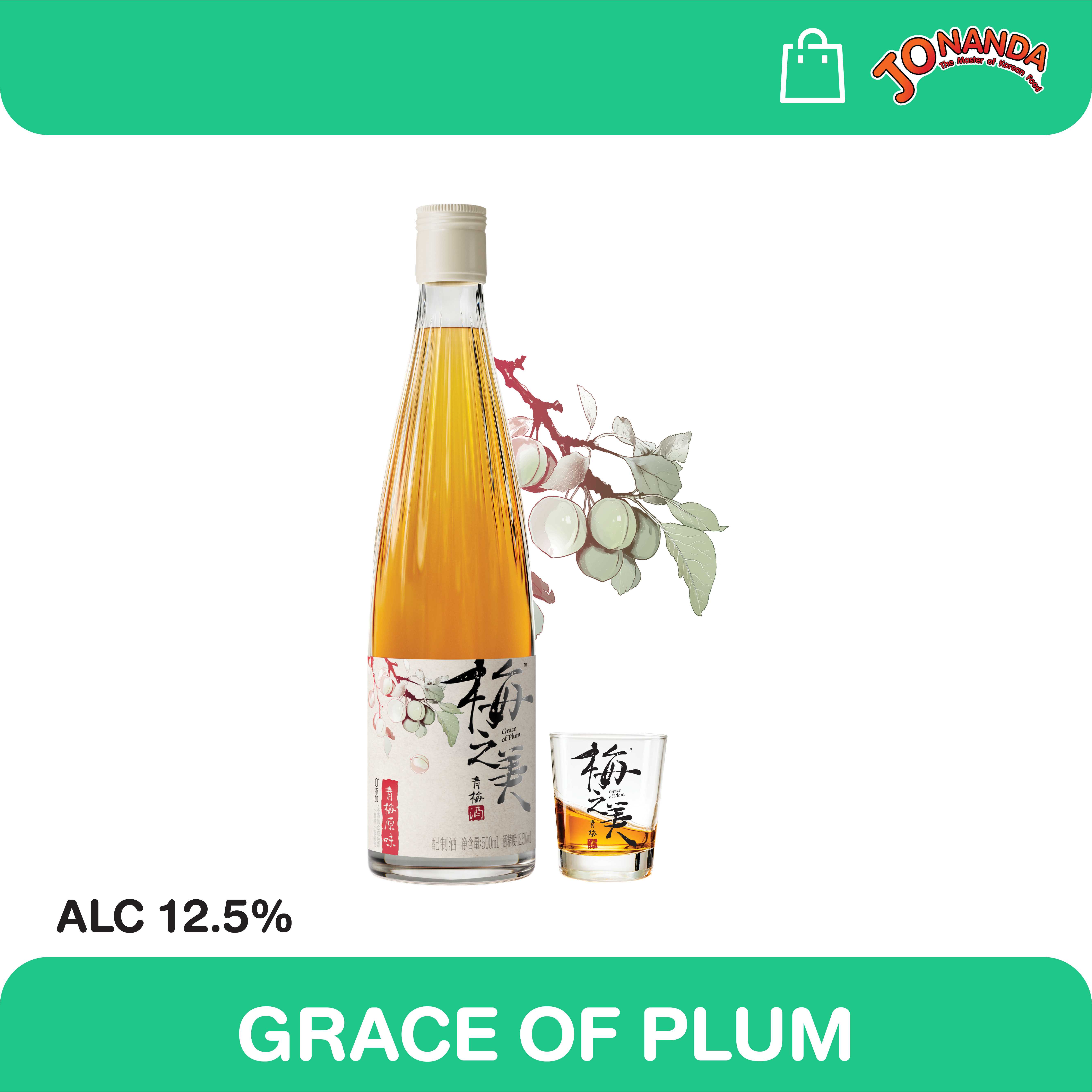 Grace of Plum เครื่องบ๊วย มีแอล 12.5 % ปริมาณ 500 ml