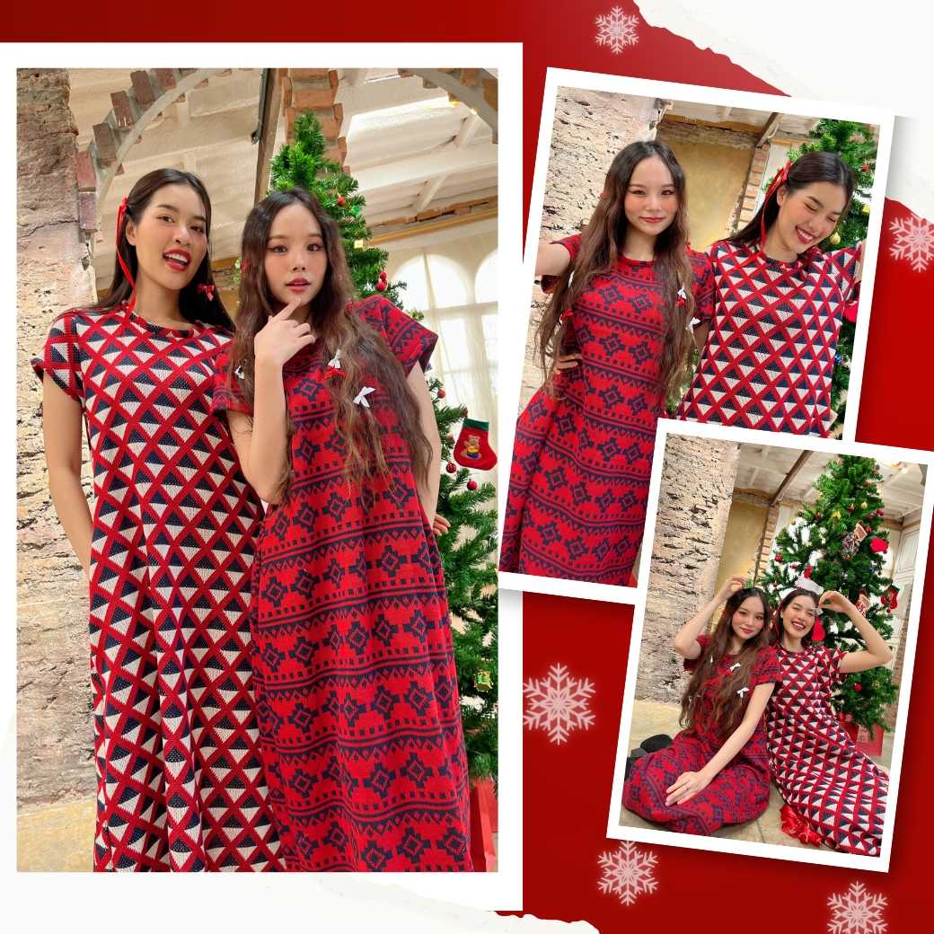 Maxi Pocket แม็กซี่กระเป๋าข้างลายสก็อตผ้าทอKnitt