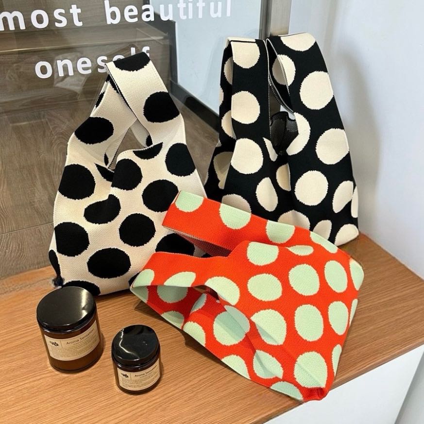 Knit Knot Bag : กระเป๋าผ้านิต #7