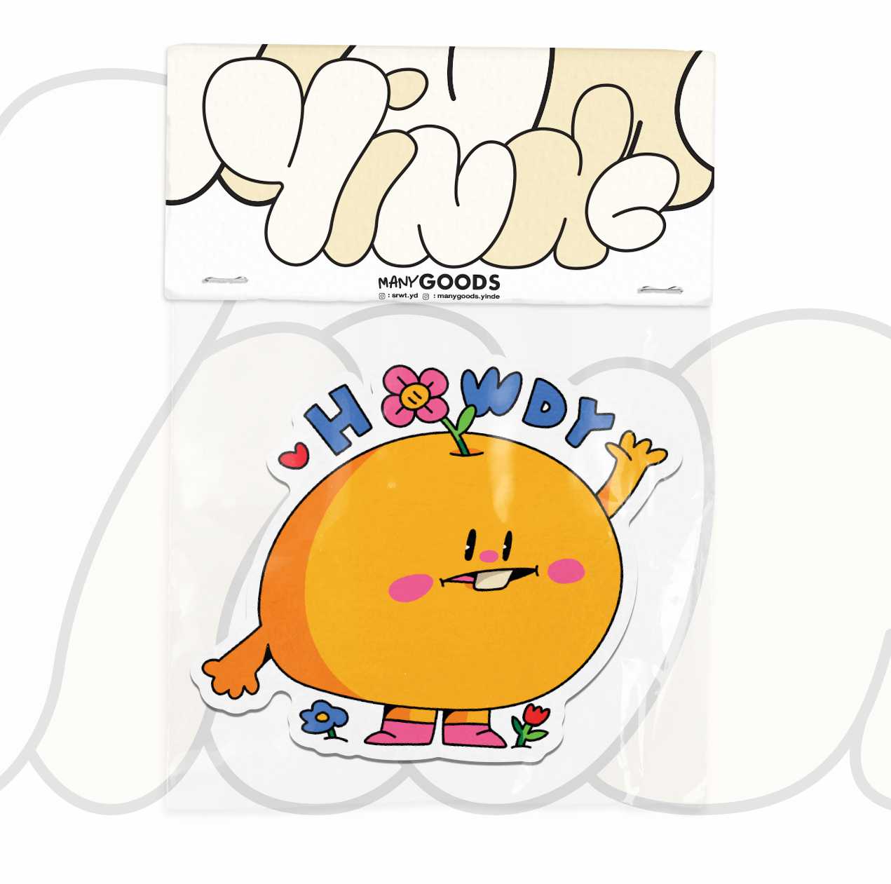 YINDE Diary Sticker 03