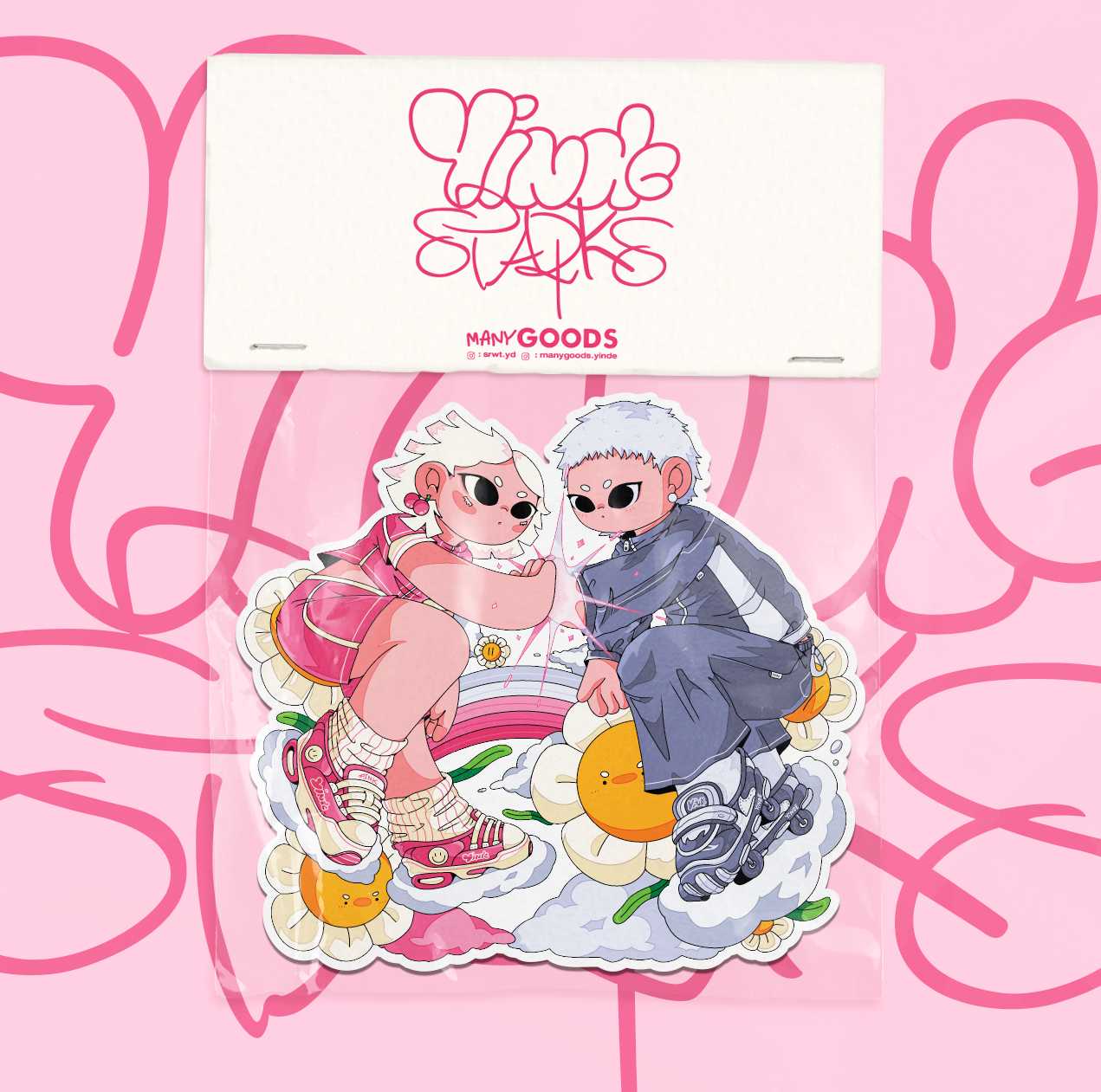 YINDE SPARKS STICKER
