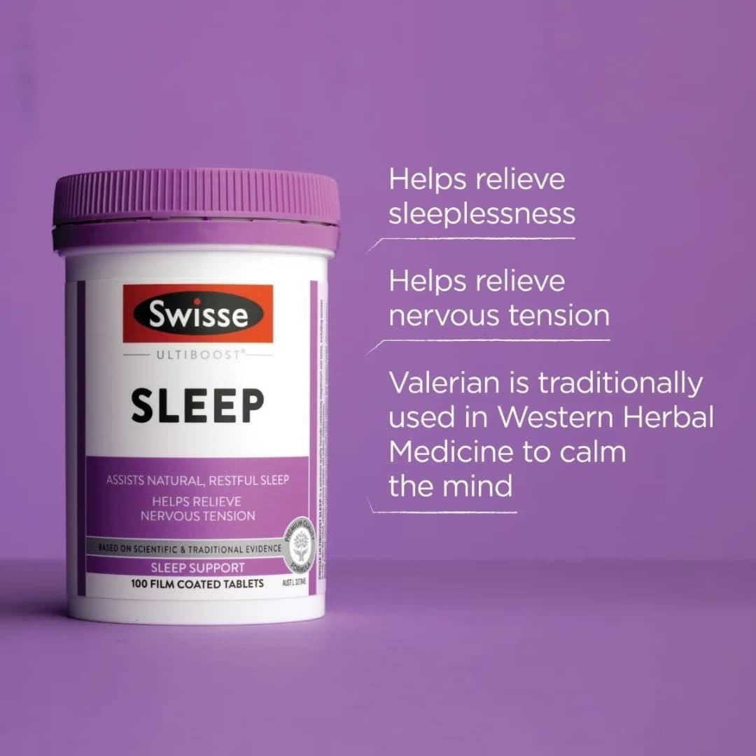  วิตามินช่วยให้นอนหลับง่าย Sleep แบรนด์ Swisse สำหรับผู้ใหญ่ จากออสเตรเลีย